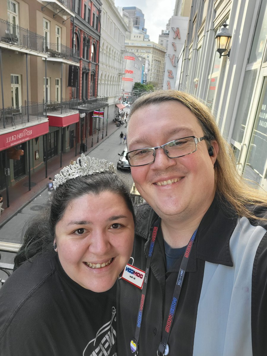 KinkyAFPodcast's tweet photo. I absolutely loved seeing @Dom_Delirium at #DomConnola this year. I think we did a great job with the Gender Expansive Social! https://t.co/DxKtJ3uI6u