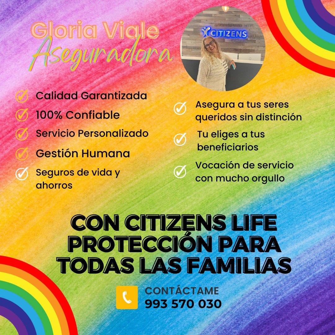 bmabeleviale's tweet photo. Como muchxs saben, mi mami es asegurada de la empresa Citizens Cica Life. Aquí podrán encontrar seguros de vida y ahorros. Lo bueno de esta aseguradora es que te permite asegurar a quien tú quieras. https://t.co/CsQRjMUSMn