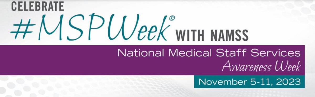 November 5-11 is #MSPWeek!  Duke HM Programs celebrates the members of the healthcare team who thoroughly investigate and verify the credentials of healthcare practitioners.  These dedicated professionals use their expertise in their roles as gatekeepers of patient safety.