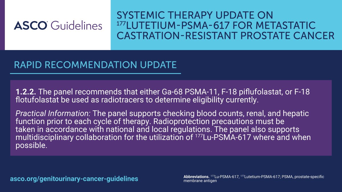 We’ve issued a rapid guideline update on metastatic castration-resistant #prostatecancer: brnw.ch/21wEcQ7 #pcsm #mCRPC