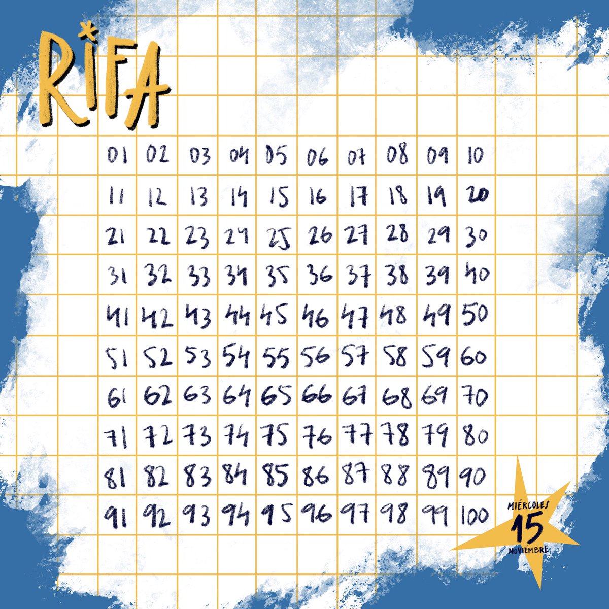 He montado una rifa chulísima, alguien se apunta? ✨