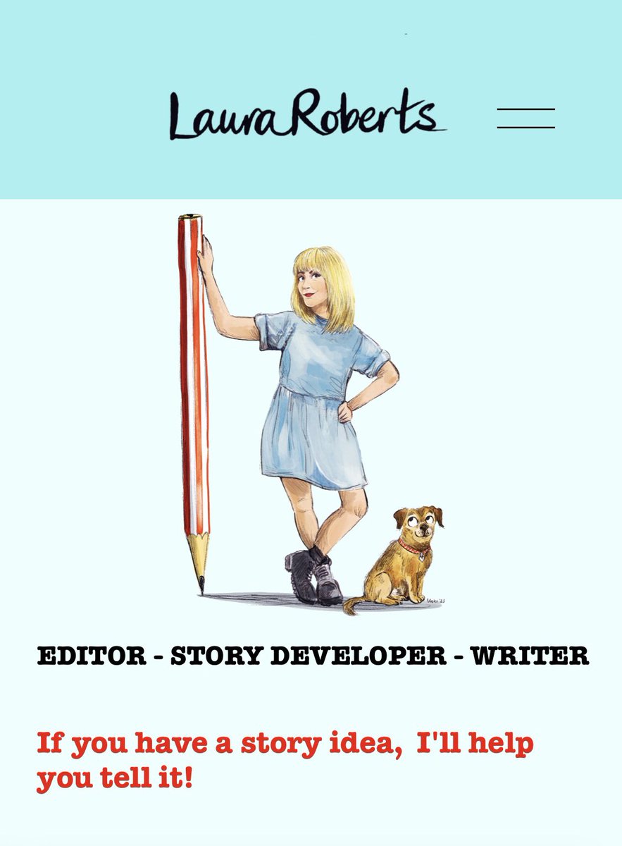 EditorJangles's tweet image. MY NEW WEBSITE IS LIVE
✨
Do you need help with story development, editing, publishing, consultancy, writing?
✨
Please spread the word to writers, illustrators, agents, publishers, content creators, who can find me at laurarobertseditor.com