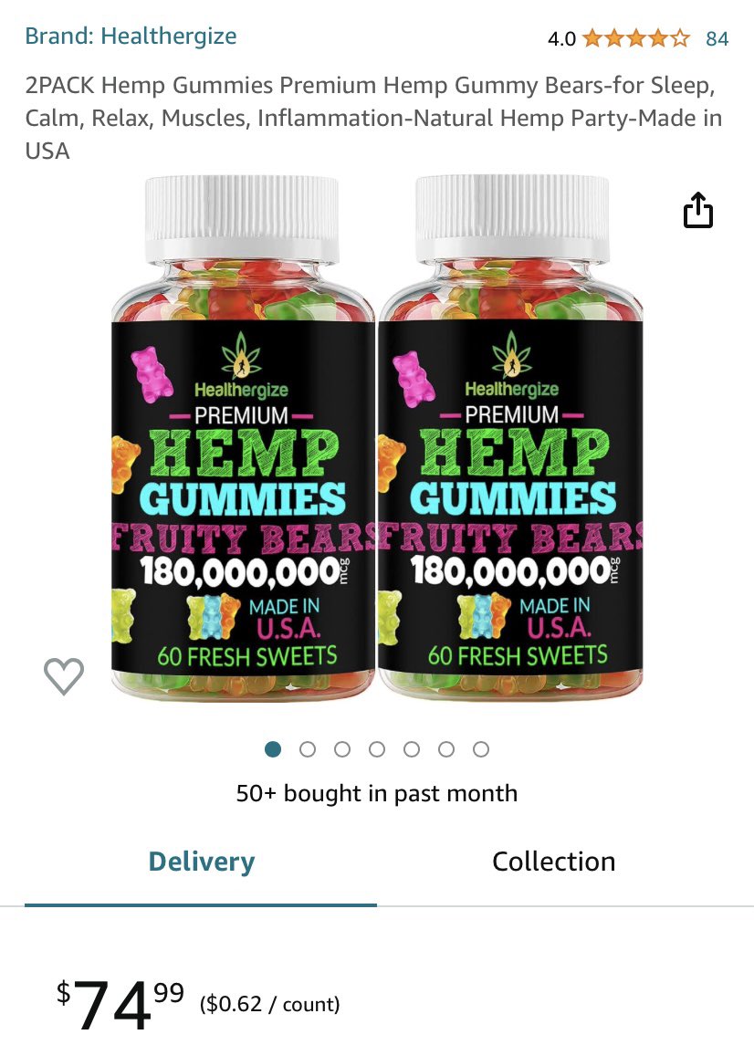cannarelief420's tweet photo. These are the kinds of #hemp products that #Canadians are buying on #Amazon thinking that they are getting #CBD #healthproducts. We need to #freeCBD in #Canada to allow it to be sold in #pharmacies and #healthfoodstore. So misleading. Many are seniors that just want some relief. https://t.co/Plu01nKoqb