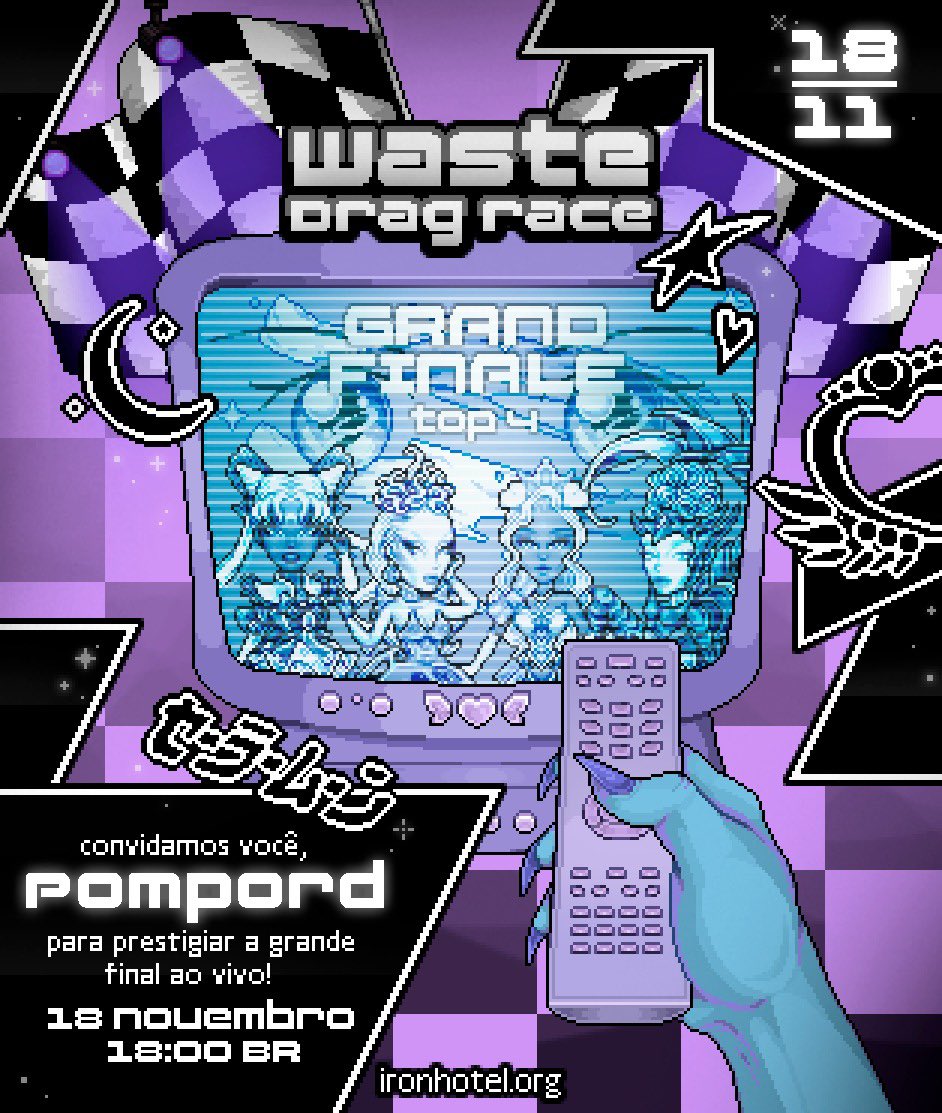 HPompord's tweet photo. Obrigada pelo convite @WasteDragRace, ansioso para o desfecho desse momento incrível.
#TeamWikka
#WasteDragRace
#Wdrfinale https://t.co/SbD8NQOXiv