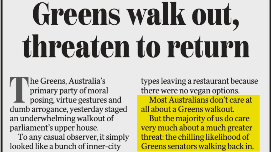 Today's <a href="/dailytelegraph/">The Daily Telegraph</a> editorial 🤣🤣🤣