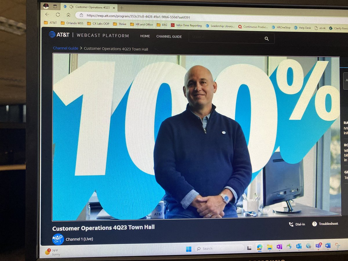Makala Lea (@mjleagacy) on Twitter photo Raise your hand if you’re fired up after Melissa’s Q4 Town Hall! 🙋🏽♀️
That’s how you start the week!
#LifeAtATT <a href="/lab_advocacy/">Customer Experience Labs Office of the President</a> #GuinningTogether #MBCGoodStuff Raise your hand if you’re fired up after Melissa’s Q4 Town Hall! 🙋🏽♀️
That’s how you start the week!
#LifeAtATT <a href="/lab_advocacy/">Customer Experience Labs Office of the President</a> #GuinningTogether #MBCGoodStuff