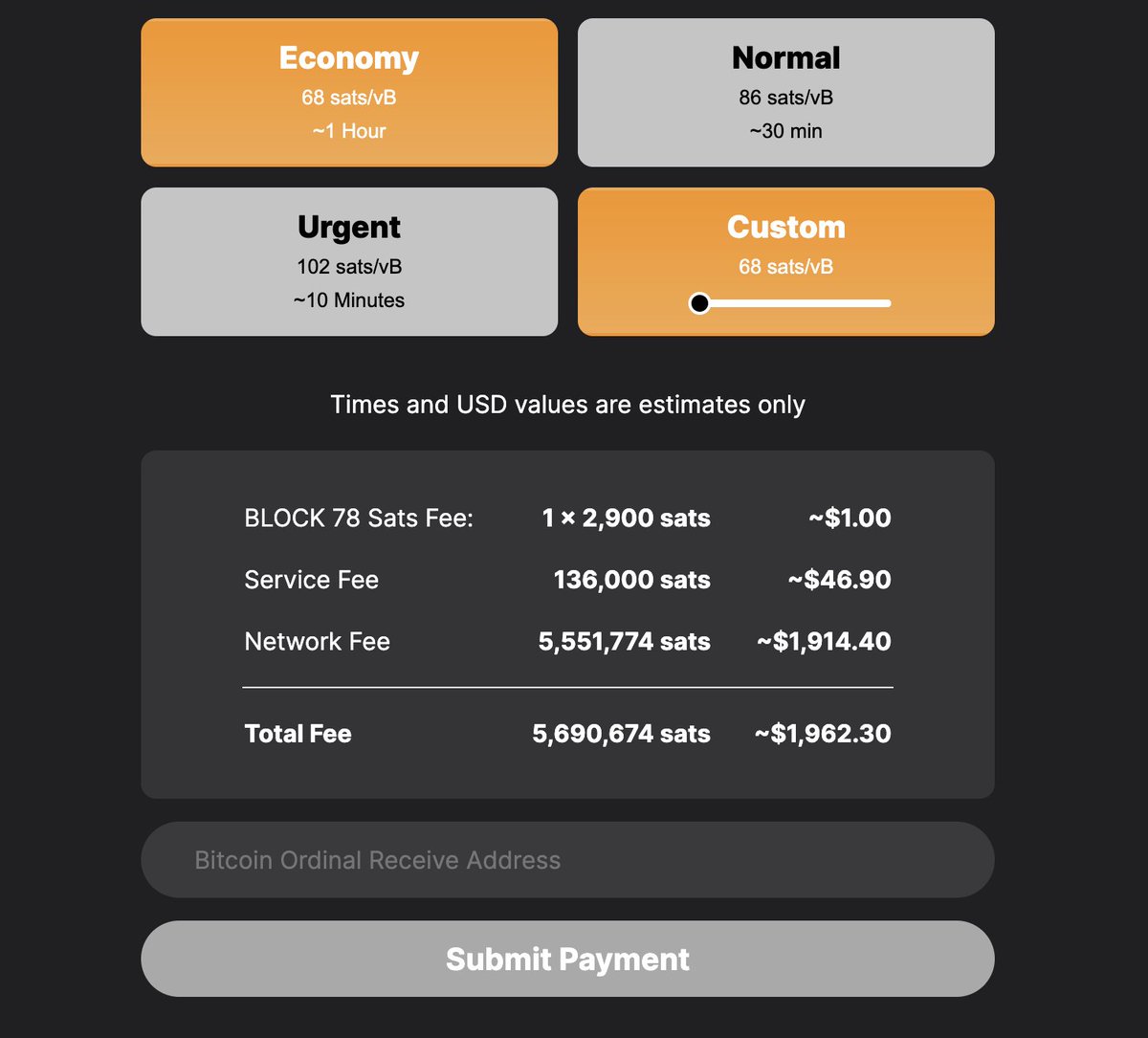h00dlums_BTC's tweet photo. Who is inscribing today? LFG! #Block78s #h00dlumsDontQuit https://t.co/zrpvnqCY6k