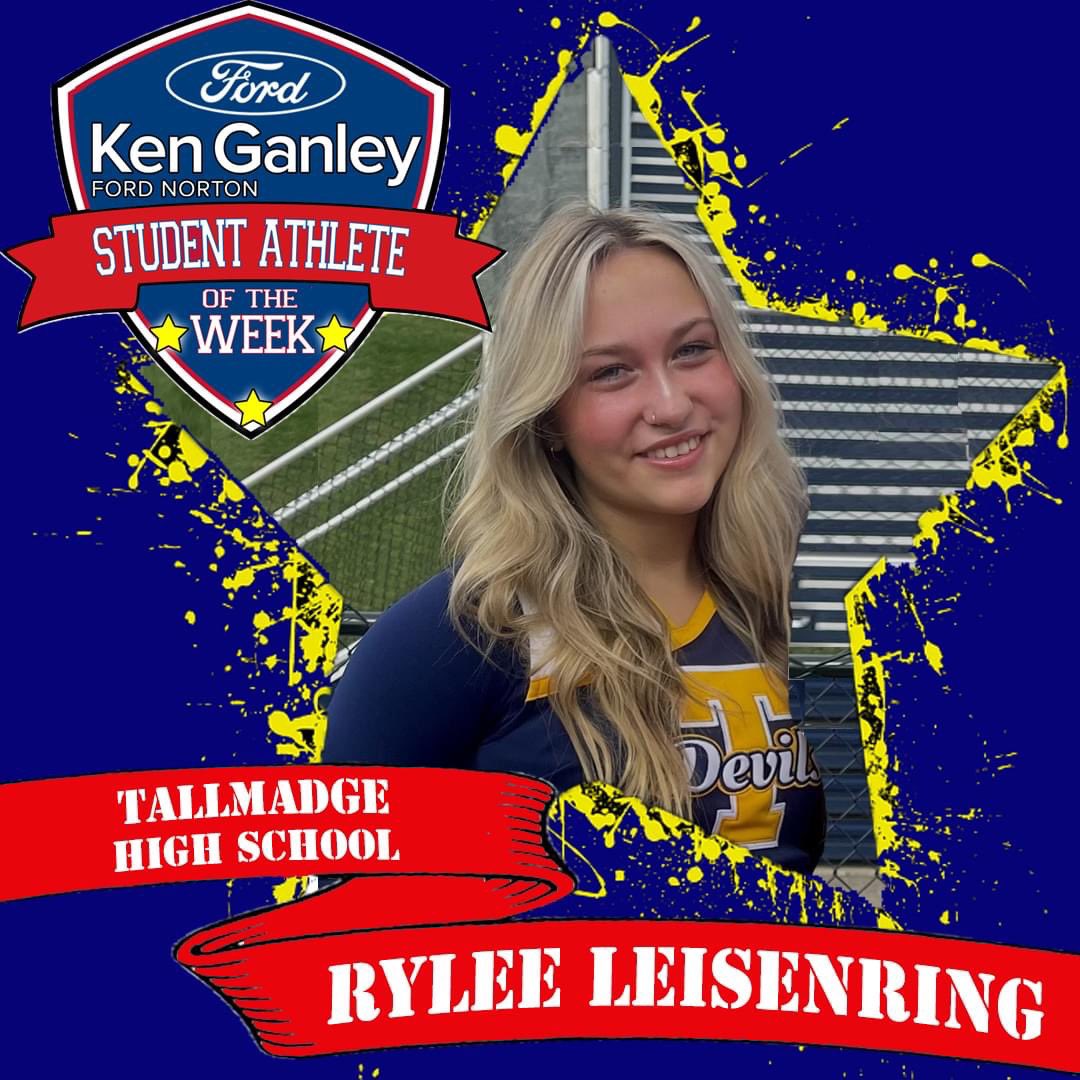 KenGanleyFord's tweet image. 🌟 𝐒𝐓𝐔𝐃𝐄𝐍𝐓 𝐀𝐓𝐇𝐋𝐄𝐓𝐄 𝐎𝐅 𝐓𝐇𝐄 𝐖𝐄𝐄𝐊 🌟
𝐑𝐲𝐥𝐞𝐞 𝐋𝐞𝐢𝐬𝐞𝐧𝐫𝐢𝐧𝐠
𝐉𝐮𝐧𝐢𝐨𝐫 𝐚𝐭 𝐓𝐚𝐥𝐥𝐦𝐚𝐝𝐠𝐞 𝐇𝐢𝐠𝐡 𝐒𝐜𝐡𝐨𝐨𝐥
𝐒𝐩𝐨𝐫𝐭: 𝐂𝐡𝐞𝐞𝐫 📣
#KenGanleyFordNorton  #StudentAthleteOfTheWeek #CongratsRylee #GoBlueDevils @Tallmadge_AD @TallmadgeAthle1