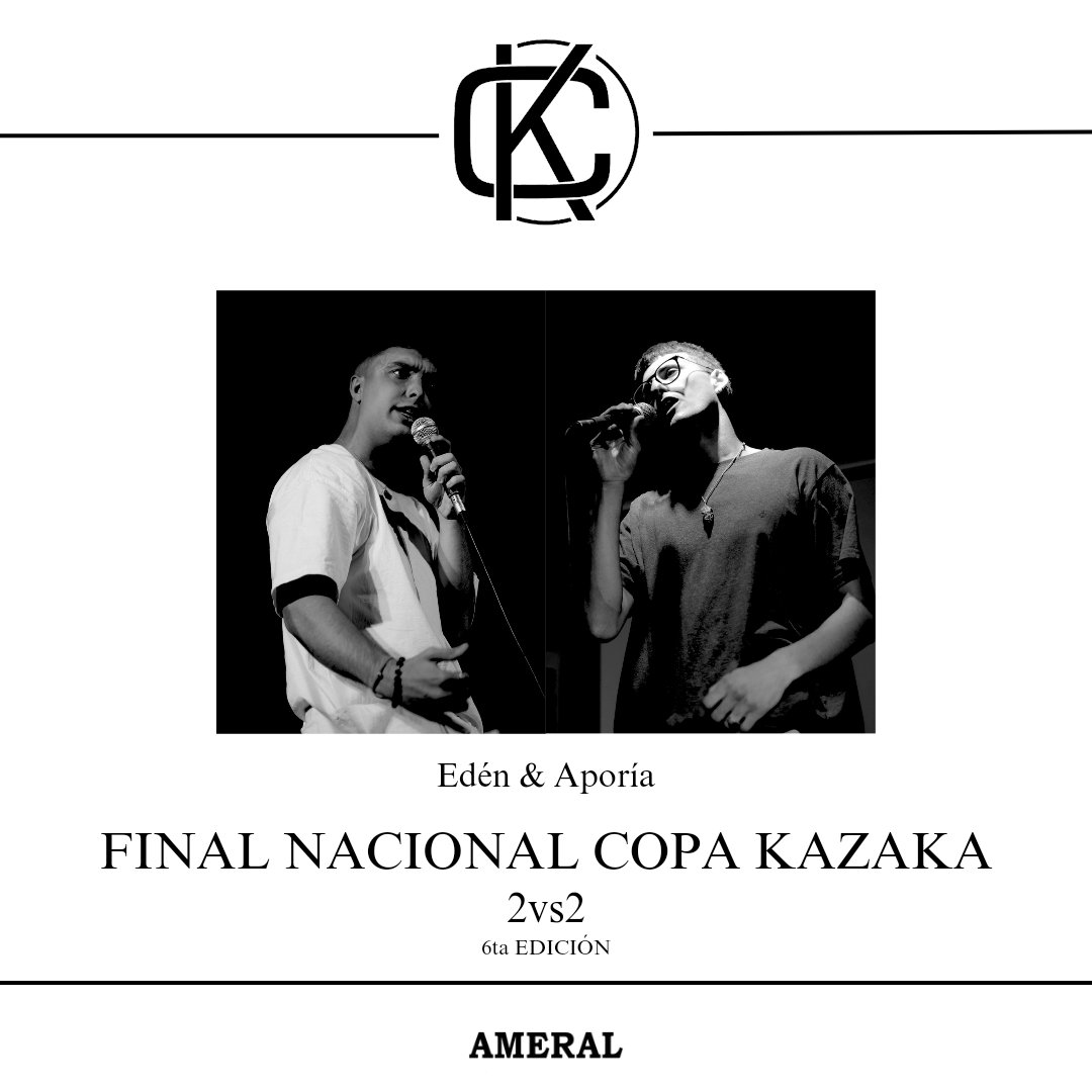 edén x aporia
-
<a href="/nacho_morales10/">eden</a> y aporia estarán en la sexta edición de nuestra final nacional ⚡️
-
¿cómo crees que les irá? ¡los leemos!