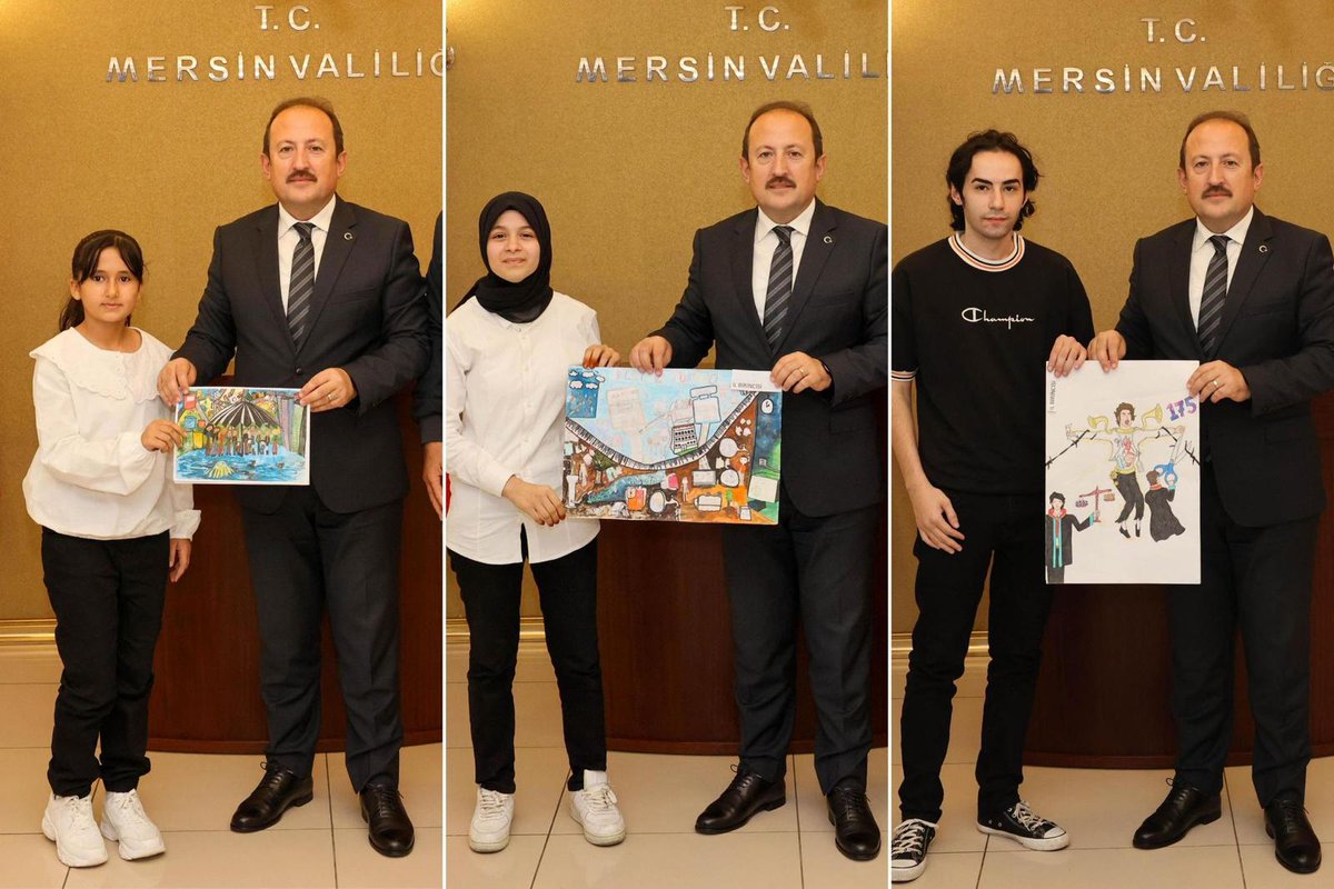MersinValiligi's tweet photo. Vali Ali Hamza Pehlivan, Türkiye Genelinde Düzenlenen “Bilinçli Tüketim ve Tüketici Hakları” Konulu Resim Ve Karikatür Yarışmasında Ödül Alan Öğrencileri Kabul Etti
https://t.co/CDtFUeSIxN https://t.co/7lFL8IZGGV