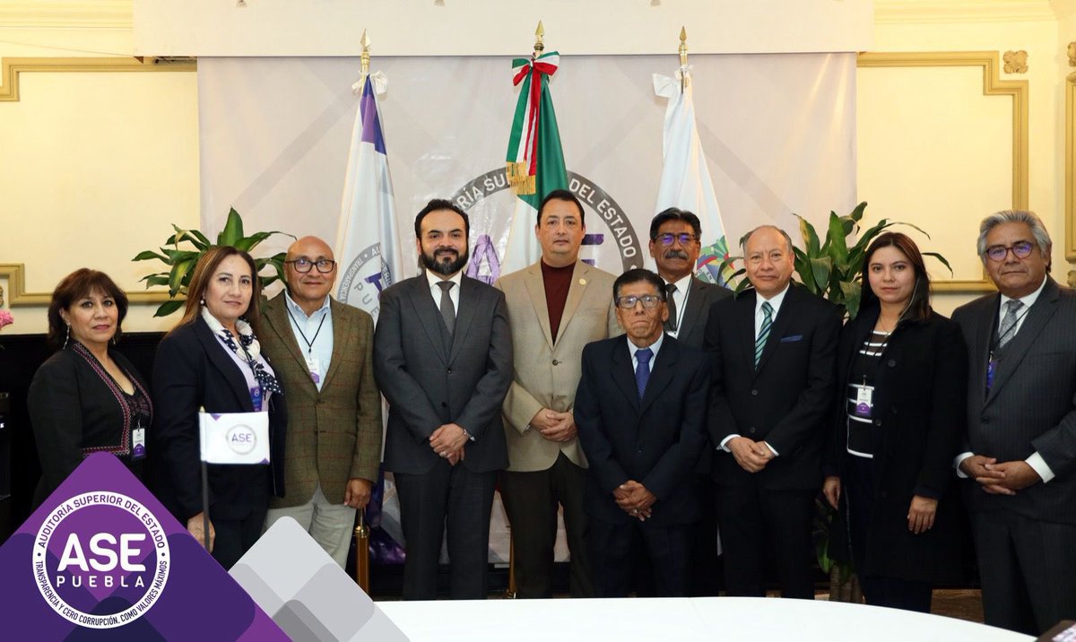 AsePuebla's tweet photo. #ASEInforma El Encargado de Despacho, Mtro. Francisco Teomitzi, se reunió con Asociaciones de Contadores del Estado de Puebla, con la finalidad de establecer y fortalecer los vínculos de colaboración con la institución. https://t.co/rdieHrkdNZ