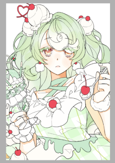 P1NK__BL0SS0m's tweet photo. 트친자캐 시도해보기.................근데 채색을 어떻게 하는거더라... https://t.co/Vv2ccFj502