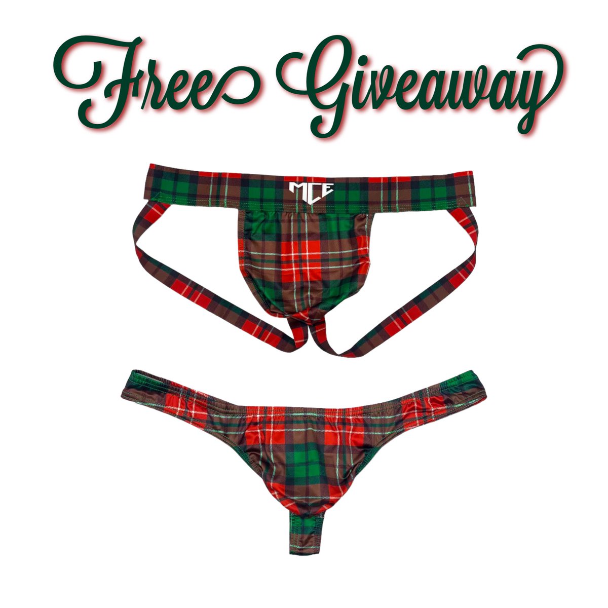 mcecreations's tweet image. What better way to kick off the holiday season than with an MCE HOLIDAY GIVEAWAY! To enter to win, simply retweet &amp;amp; you must be following. Winners will receive the wrapping paper jock and thong set! 4 winners will be chosen Friday 11/10. Good luck! 🎄🎁❤️