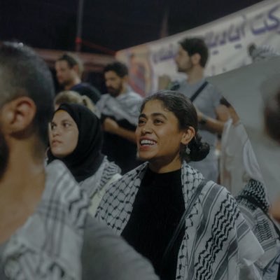 CerfiaFR's tweet photo. 🇫🇷🇵🇸 FLASH | La Franco-Palestinienne, #Rima Hassan, qui est harcelée avec des menaces de mort et de viol depuis plusieurs jours, a reçu aujourd’hui comme message sur un missile : "Rima tiens cadeau pour tes copains du Hamas". https://t.co/SJt6lmtAYf