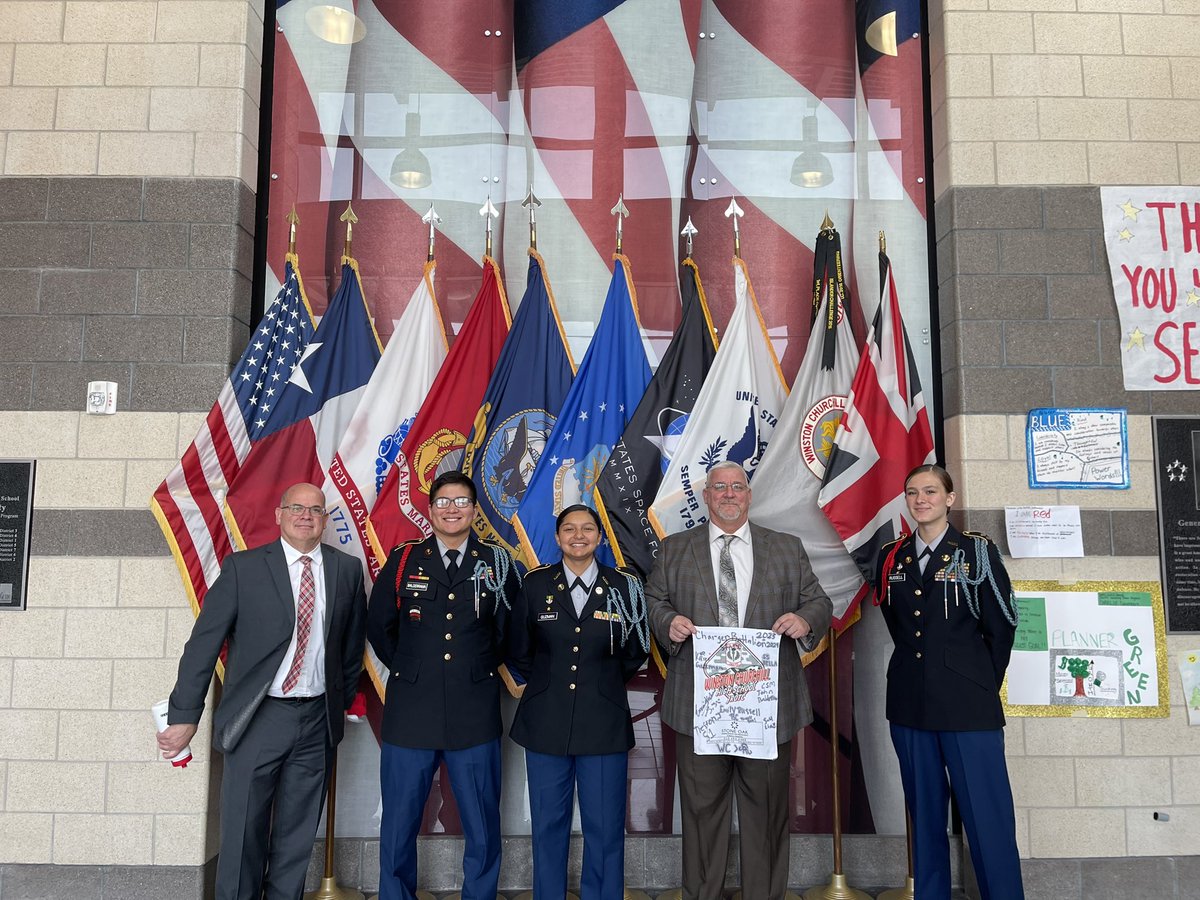 Churchill JROTC tweet media
