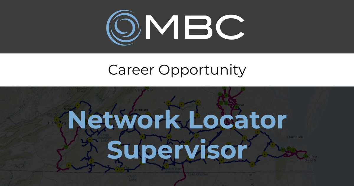 Ready to embark on a new career journey? Join the MBC team as a Network Locator Supervisor!

We are currently hiring for a Network Locator Supervisor to join our dynamic team. Discover more about this position at mbc-va.com/careers/ and apply today!

#joinourteam #hiringnow