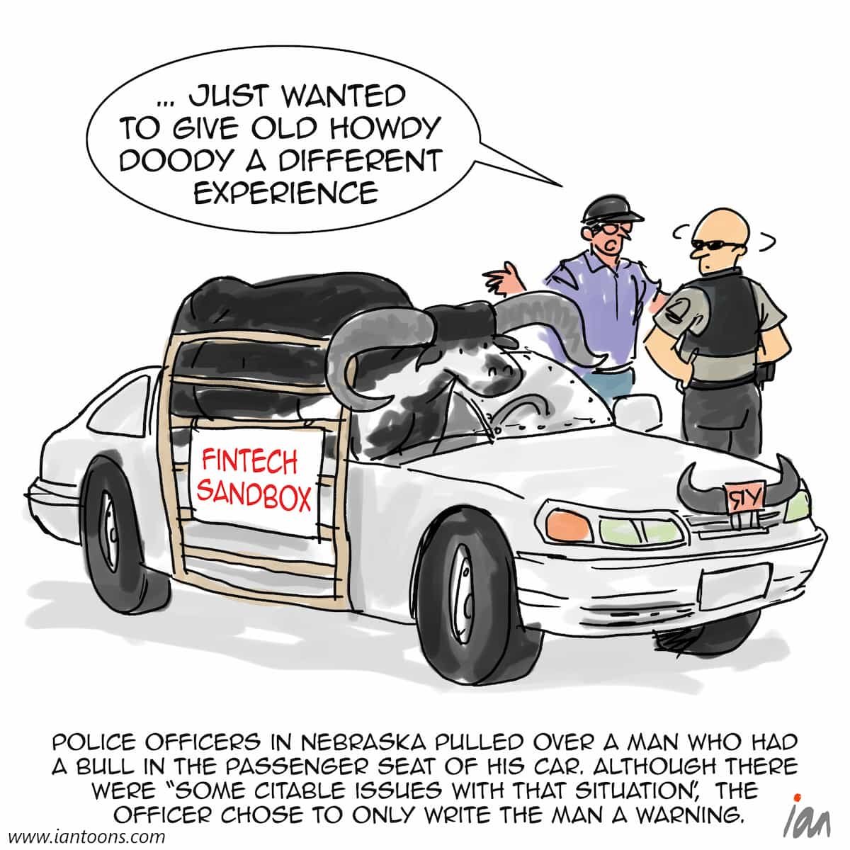 iantoons_'s tweet photo. Howdy Doody - a cartoon that illustrates that some governments are starting to get the right balance between innovation and regulation in the fintech industry. 

#fintech, #government, #siliconvalley https://t.co/rreWkfBVSb