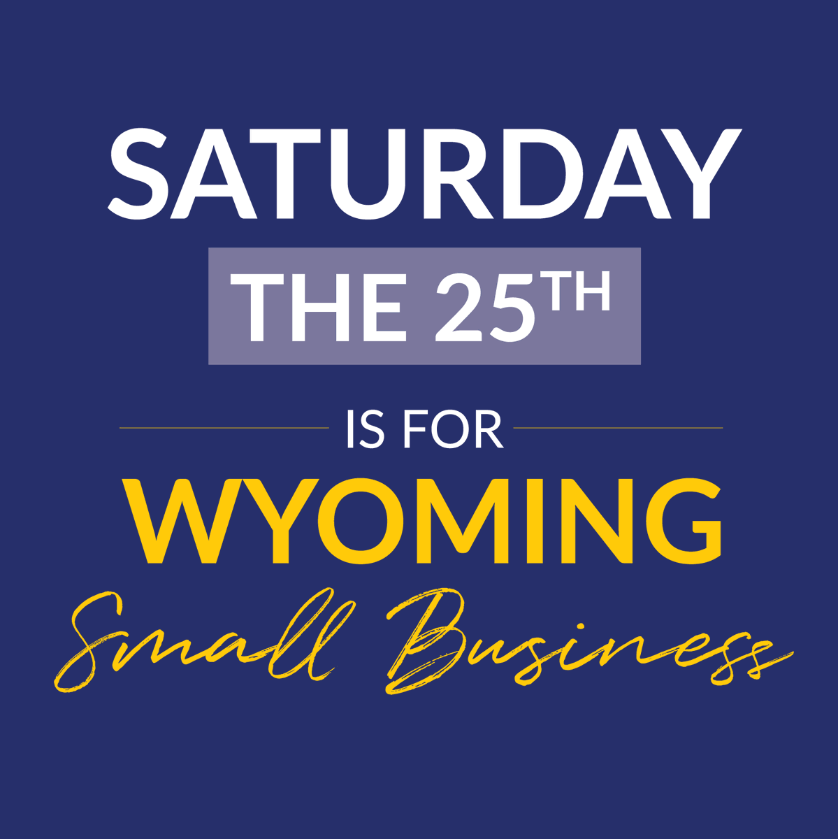 60% of the workforce. 70K businesses. $1.3 billion in exports. That’s your Wyo small biz at work! Let’s celebrate Small Biz Saturday &amp; keep it rolling. Contact CNP today for a suite of no-cost services.
@lclsonline <a href="/UWyoExtension/">UWyo Extension</a> <a href="/TLCpower/">The Local Crowd</a> <a href="/WYWomenBiz/">WYWomenBiz</a> <a href="/wysbdc/">Wyoming SBDC Network</a>