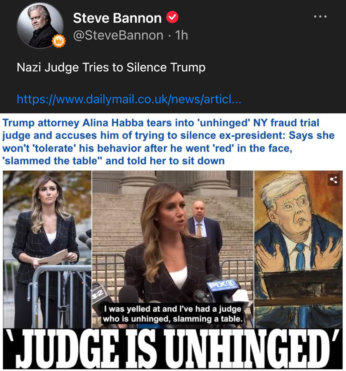 gc22gc's tweet photo. Nazi Judge Tries to Silence Trump 

https://t.co/qPxlDxcRjw https://t.co/gbwljJQUdF