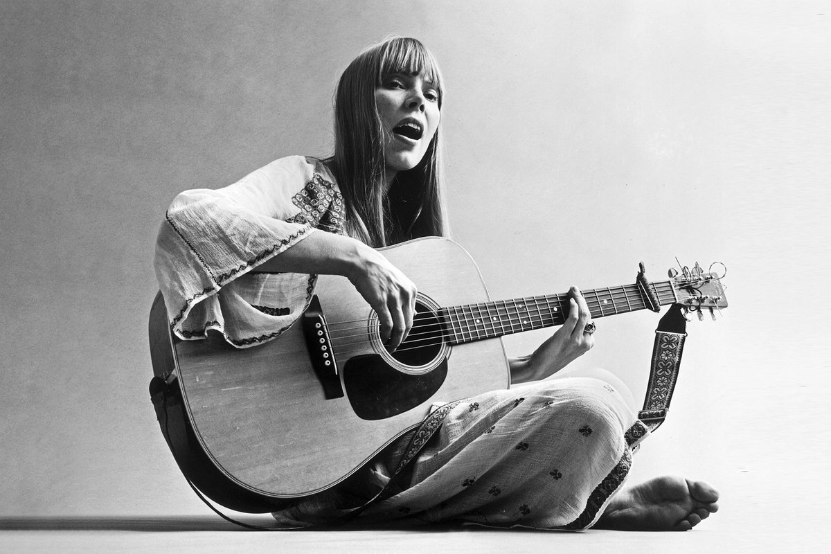 Happy birthday to Joni Mitchell, born today in 1943 in Fort Macleod, Alberta!

One of the most influential musicians of the 20th century, she has been called one of the greatest songwriters ever.
A member of the Rock and Roll Hall of Fame, she has 10 Grammys and three Junos.