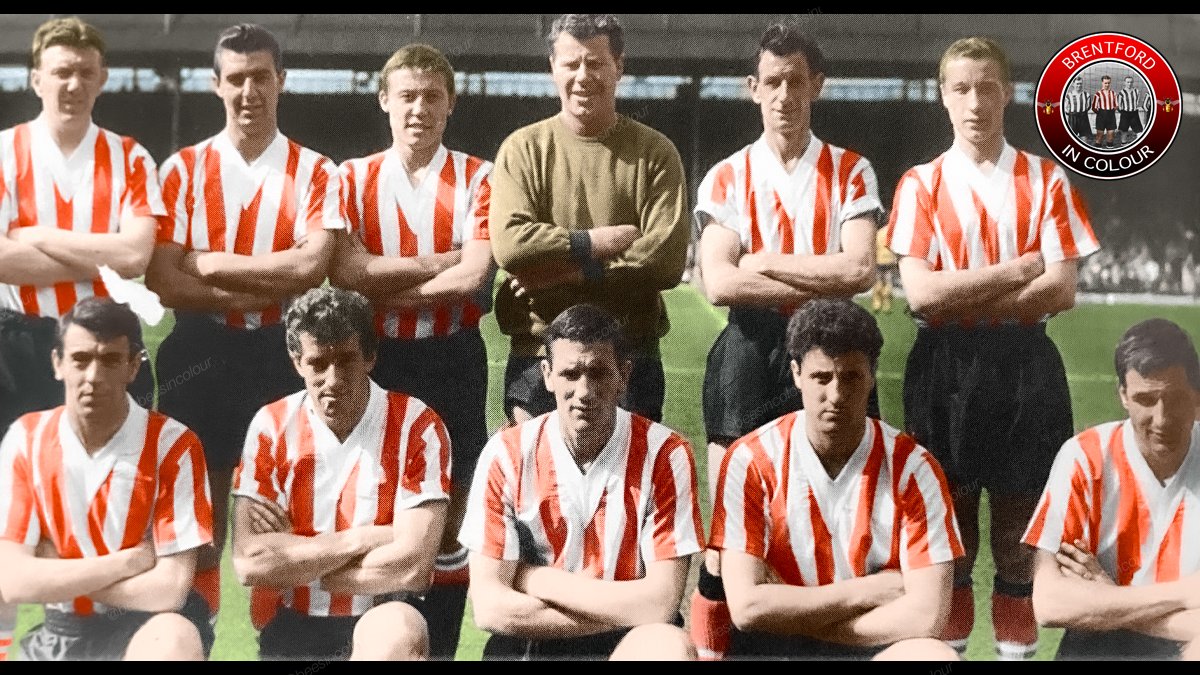 beesincolour's tweet photo. Brentford 1962-63 #BrentfordFC #Brentford #BeesInColour https://t.co/W11wPbtDwd