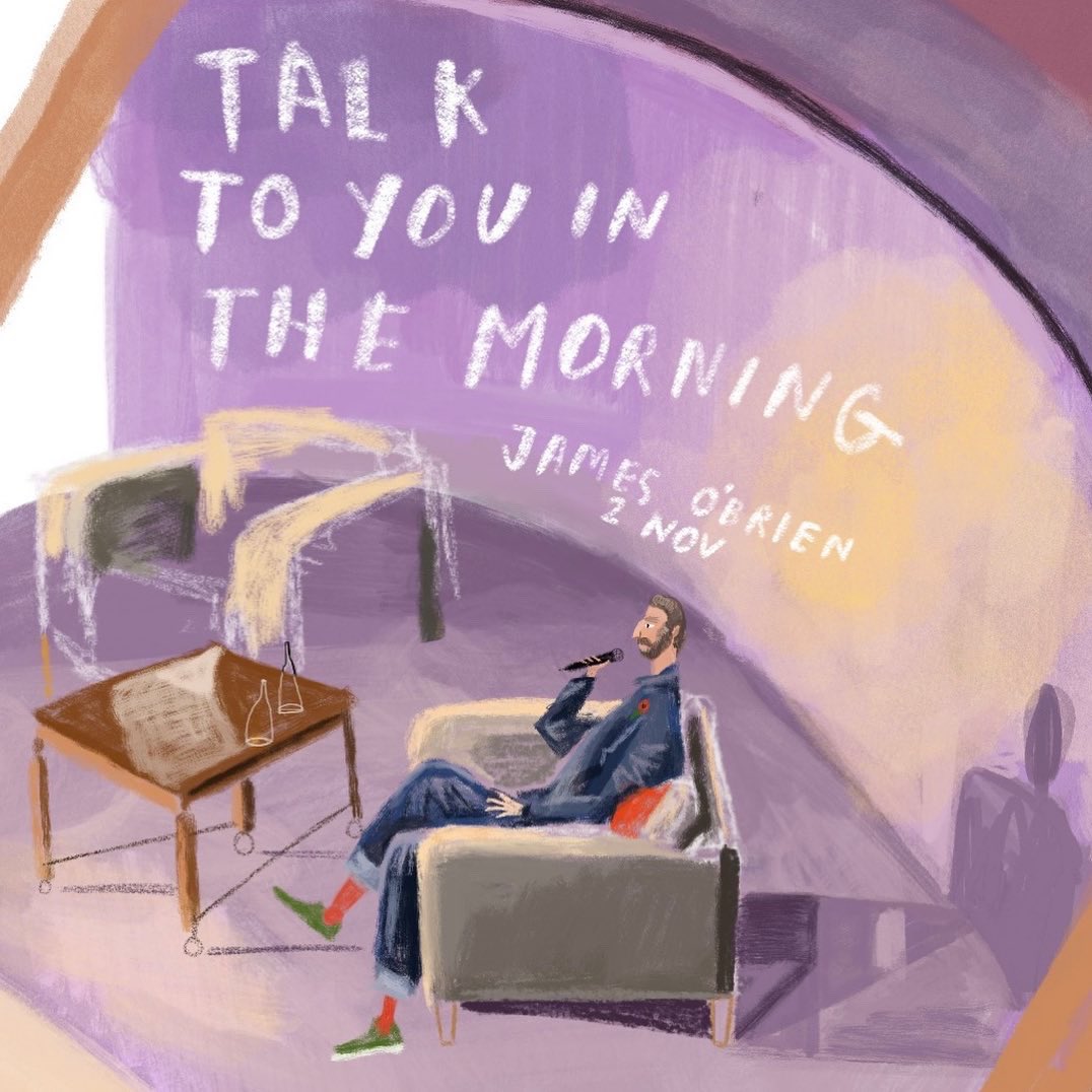 flossywaters's tweet photo. I saw @mrjamesob book tour and drew him! It was great :) https://t.co/102tdHxcwl