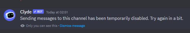 sXamb1e's tweet photo. @discord No you're not. https://t.co/79VGRxe1vn