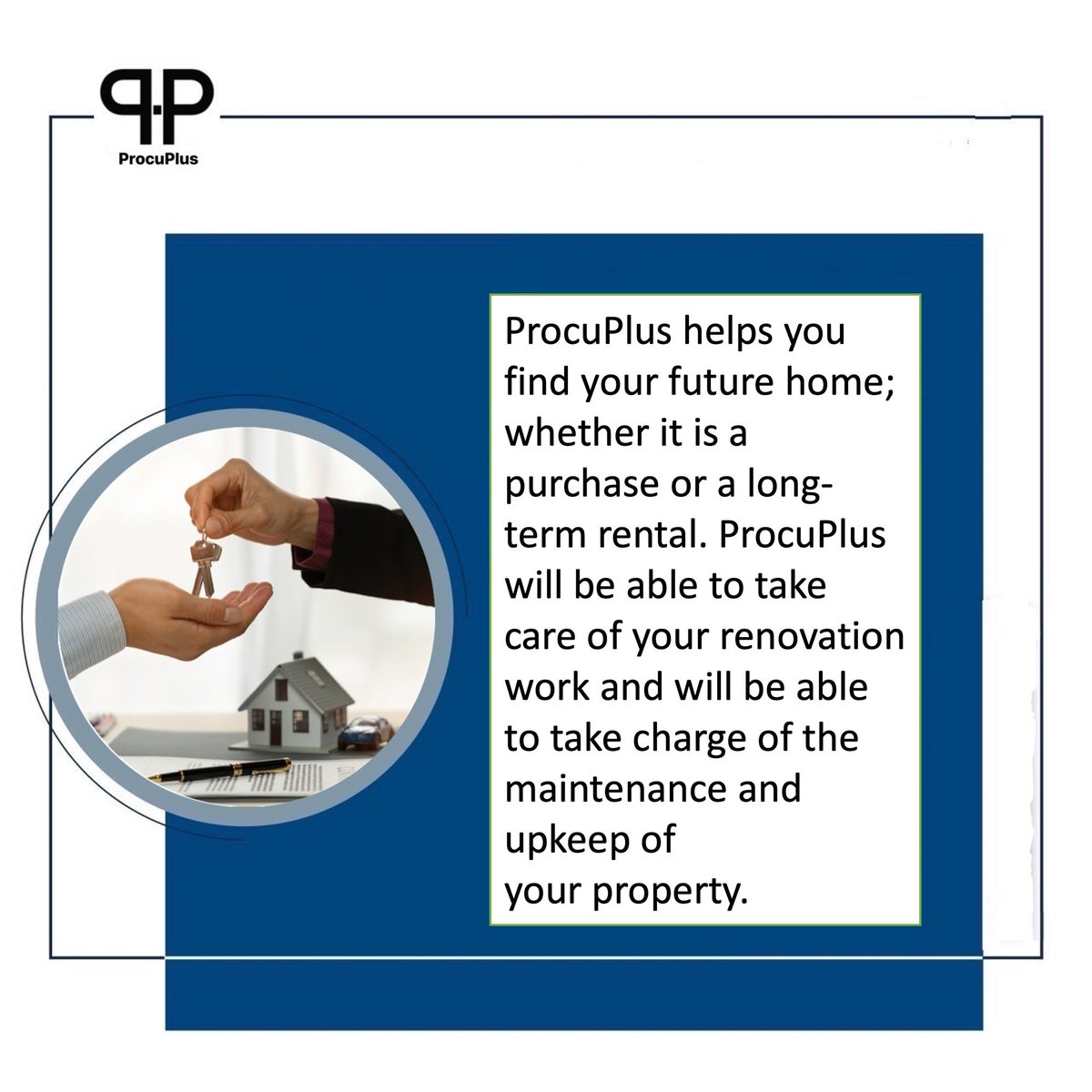 ProcuPlus's tweet photo. ProcuPlus offers services based on 3 axes:
-  Purchasing / Procurement
-  Property management
-  Luxury concierge

Check our website and subscribe 
https://t.co/nDZ6tJQzqS

#procuplus #purchasing #procurement #PropertyManagement #luxurylifestyle #concierge #secretary https://t.co/1AUm9Jmxed