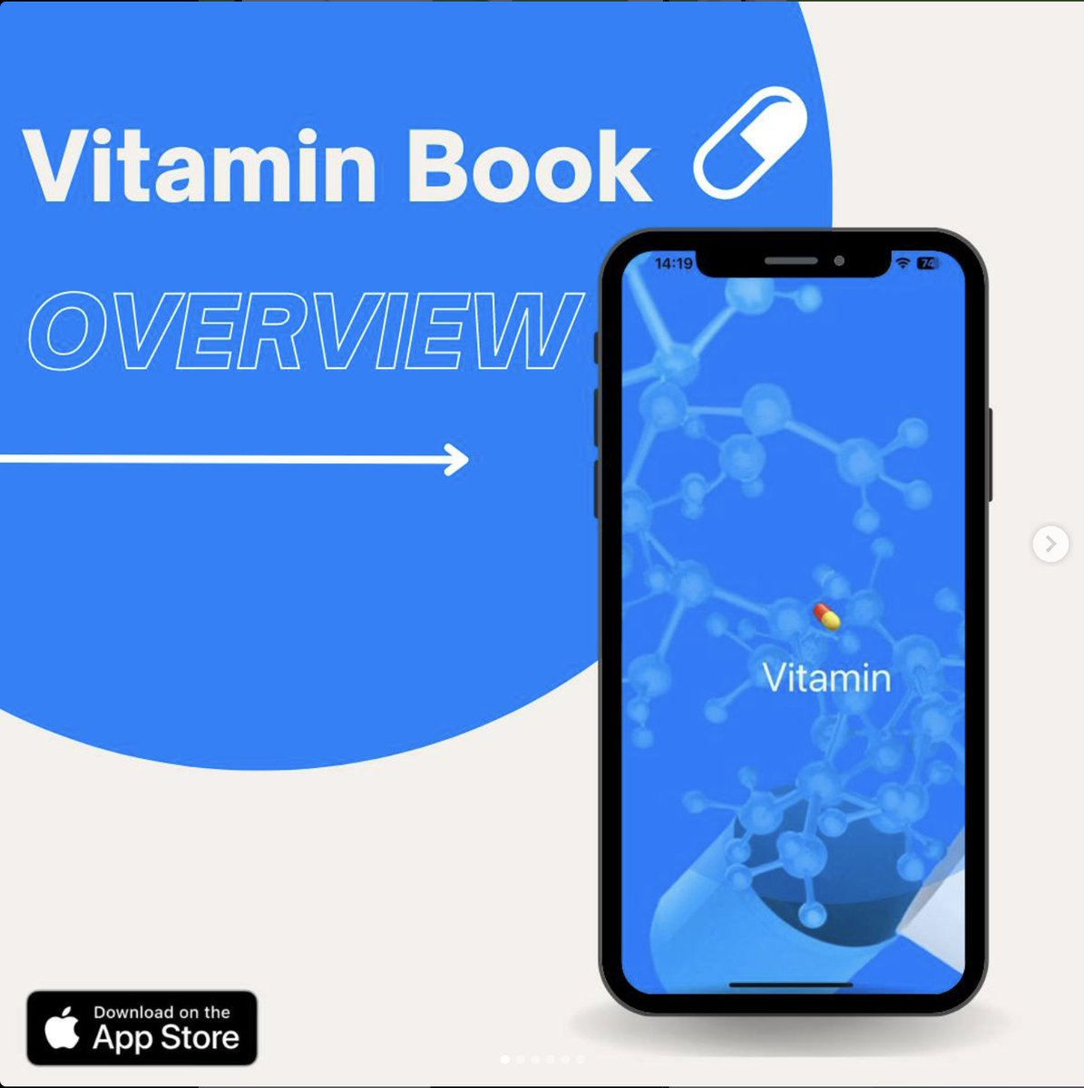 MartspecCom's tweet photo. 🚀 Exciting news! 📱 The latest update is here, and it's packed with awesome features:

✅ Scheduling and reminders  ✅ Up-to-date info on vitamins and minerals  ✅ New widgets  ✅ Lightning-fast sync of history ✅ Monthly history charts ✅ Add pills to supplements #AppUpgrade https://t.co/56RFqWmtXU