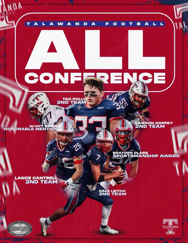 goodie_tha_wiz's tweet photo. Congrats to @TalawandaFB for making #allconfrence https://t.co/yxdYozkMU1