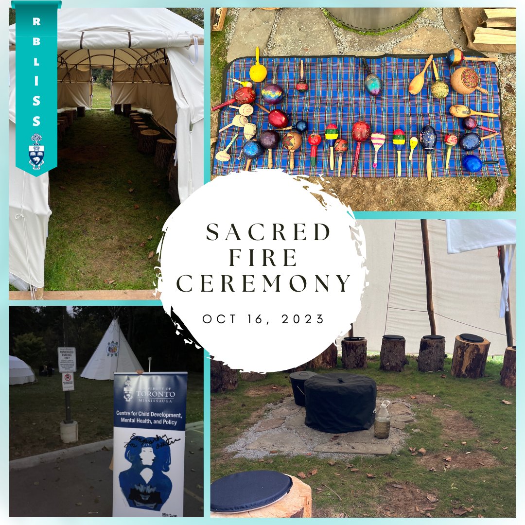 We were privileged to co-host an Indigenous Sacred Fire Ceremony with Dr. Gokoomis (Grandmother) Jacque/line Lavallée and Dr. Hopi Martin, Oshkaabewis (Sacred Helper, Messenger, Fire Keeper, and Lodge Caretaker) from Edge of the Bush (link in bio for more information).