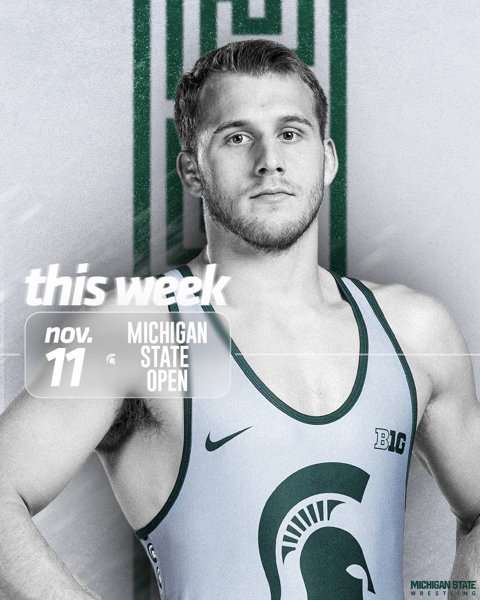 Staying home this weekend as we host the Michigan State Open! 

#GoGreen | #OneFocus
