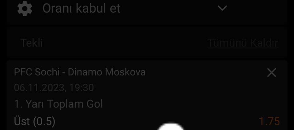 Sochi - Dinamo Moskova iY 0.5 ÜST

bit.ly/jokerbetegit

canlıbahis #iddaa #LiveBet #inplay #iddaatahmin #tahmin #bahis #kupon #canlıbahis #canlibahisradar #live #nesine #orananaliziyap #bilyoner #livebet
