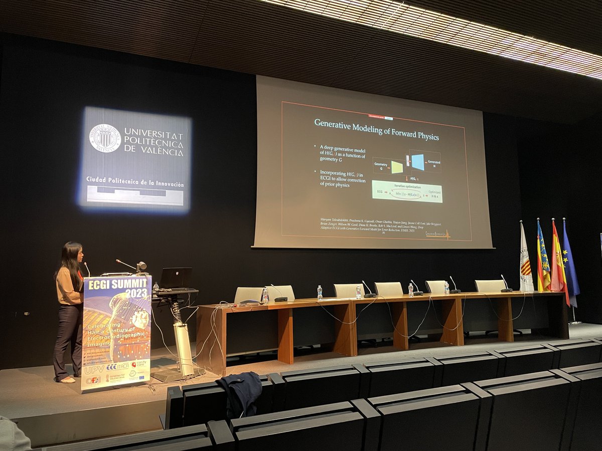 ecgisummit's tweet image. Now, at #ECGISummit2023, Dr. Linwei Wang delves into the Integration of Machine Learning and ECGI.