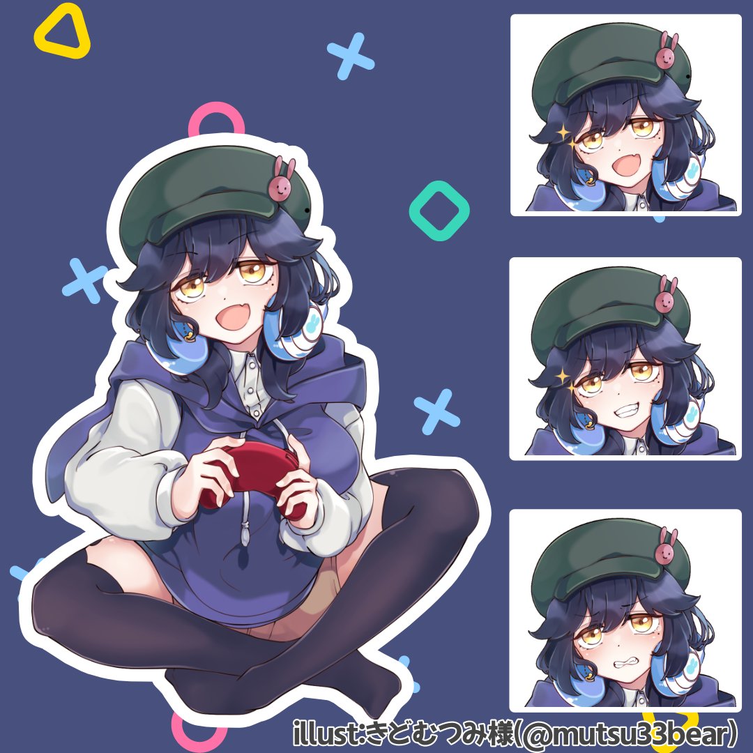 UBUHA_V's tweet photo. 描いて頂いたキービジュアルやイラスト一覧
～その1～ https://t.co/R23nt5duid