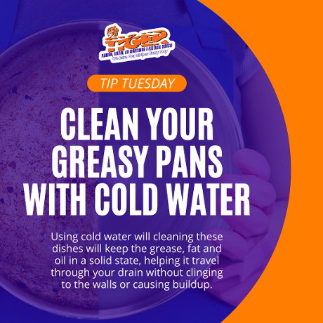 Trust_Tiger's tweet photo. ✅ Tip Tuesday! Hot water sticks grease, but cold water washes it away. Try for easier cleanup!

For HVAC, plumbing, or electrical issues, trust Tiger. Call (877) 844-3701 or book online: https://t.co/doUbgkZUkG https://t.co/2cepI1JKhC