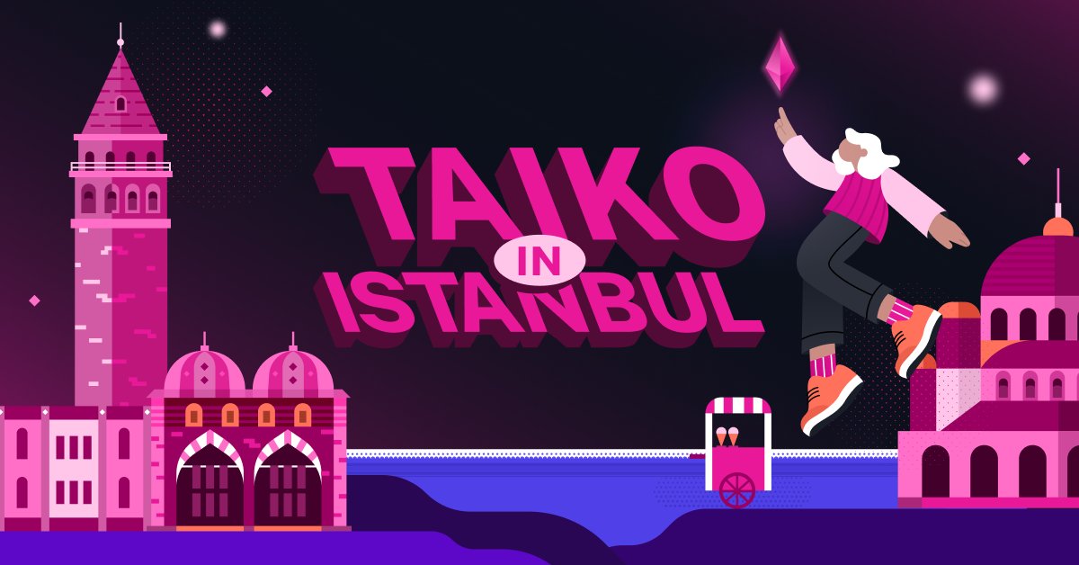 sup all 🌞

You've probably seen us repost <a href="/EFDevconnect/">EF events</a> event announcements over the past few weeks.

Today, it's official — Taiko is coming to Devconnect in Istanbul!

Find a list of all of the 20+ events we're going to participate in below. 👇