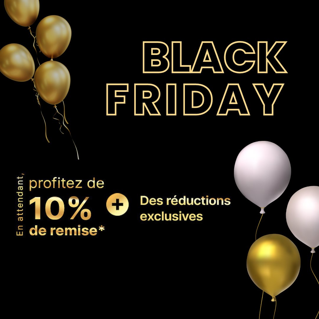 AosomFR's tweet photo. 🖤✨ Bienvenue au Black Friday! ✨🖤
En attendant le Black Friday, nous sommes ravis de vous offrir des offres exclusives sur une sélection d'articles ! Profitez d'une remise de 10% sur une sélection + des réductions exclusives pour une durée limitée.

#blackfriday #remise https://t.co/ElAa5KOOzX