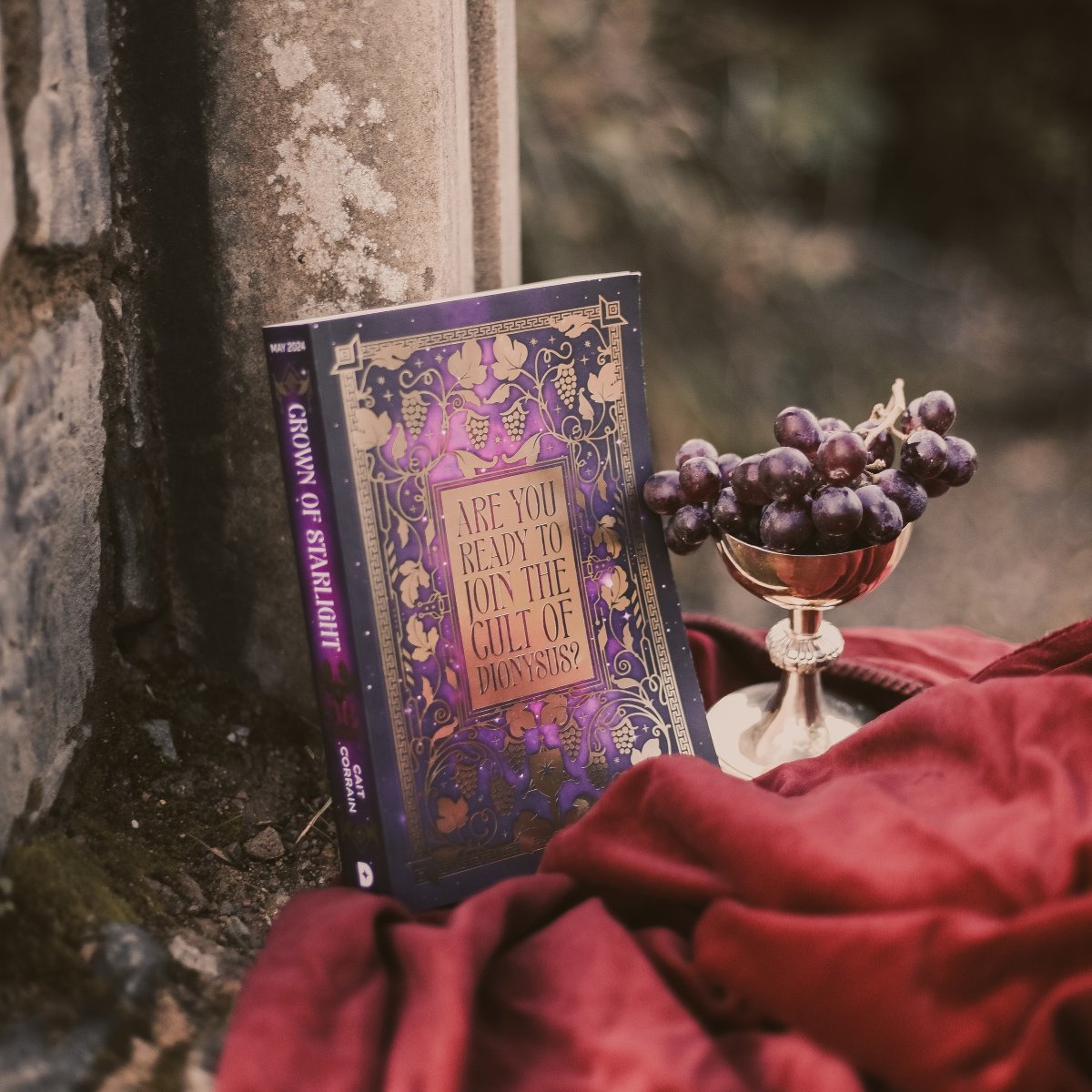 Daphne_Press's tweet photo. We’re kicking off the week with a PROOF REVEAL! ✨

We are delighted to share the proofs for Crown of Starlight by Cait Corrain (@caitcorrain), designed by Jane Tibbetts (@chattynora)! Aren’t they gorgeous?

Releasing May 2024, you can preorder your copy now. 

📸: @becbentliff https://t.co/Ay1wmF0nim