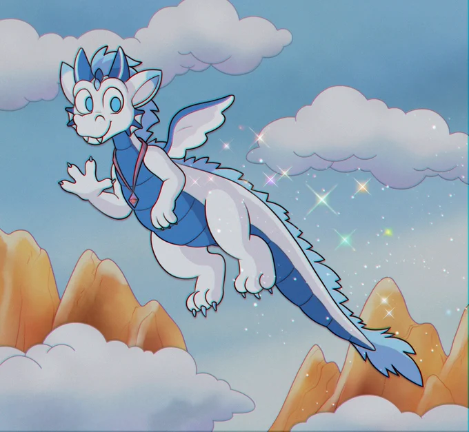 commission  dragon tales style!