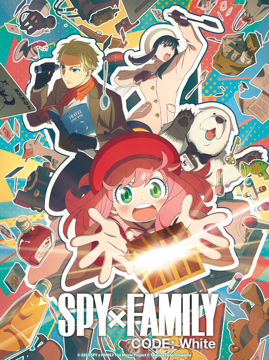 Crunchyroll_fr's tweet photo. Tous à bord ! SPY x FAMILY CODE : White arrive au cinéma dans le monde avec Crunchyroll en 2024 !🚂 https://t.co/3gRNUYh8BQ