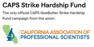 capsscientists's tweet photo. Should circumstances warrant, the CAPS Bargaining Team will use all tools available to our union to ensure fair pay and benefits. If a strike is called, your generous contribution to our Strike Hardship Fund will support #ValueScientists #PayEquity https://t.co/x1dWVDXXr3 https://t.co/cLzNvEpxax