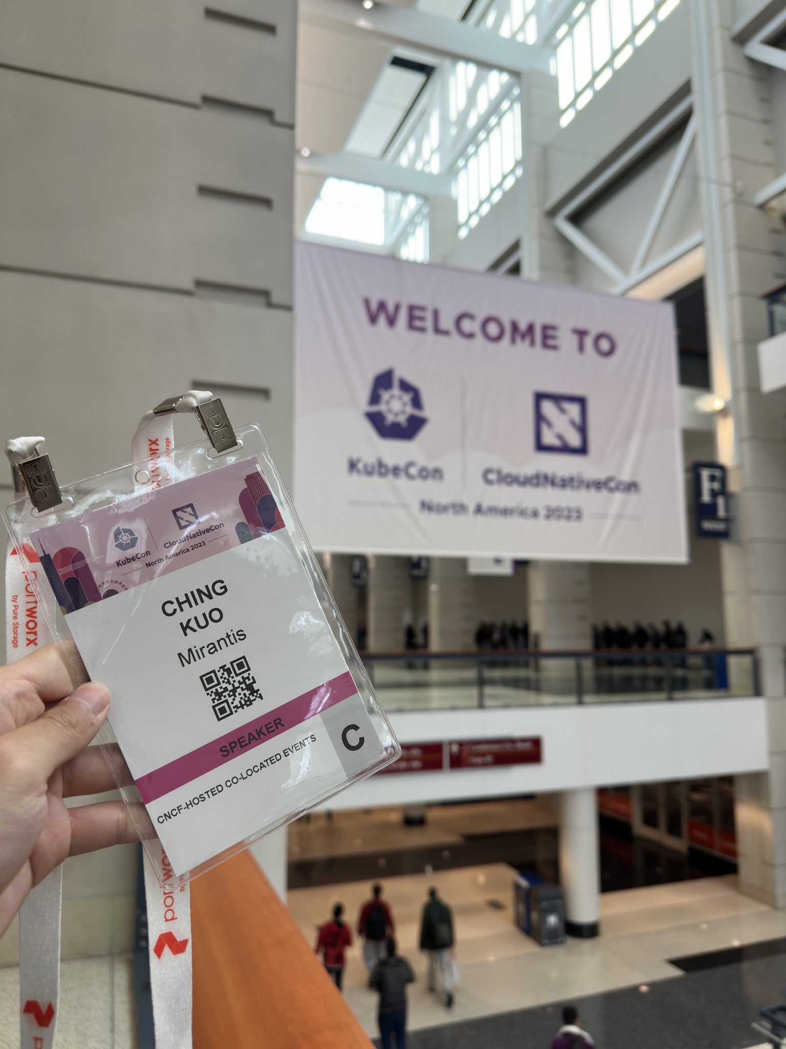 KubeCon Badge