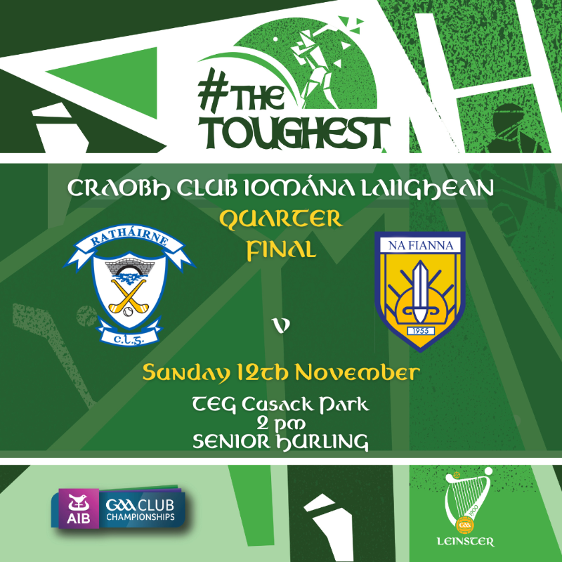 gaaleinster's tweet photo. This weekend we are all set for the AIB Leinster Senior Club Hurling Championship Quarter Finals

Full details on all fixtures and ticketing here ⤵️

@CamrossGAA @SHNaas15 | @oloughlingaels @MLRangers | @NaomhEannaGAA @KK_GAA | @clgNaFianna @RaharneyHurling