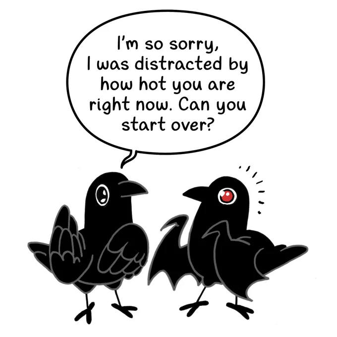 New Crow Time (2/2) 🐦‍⬛🧛