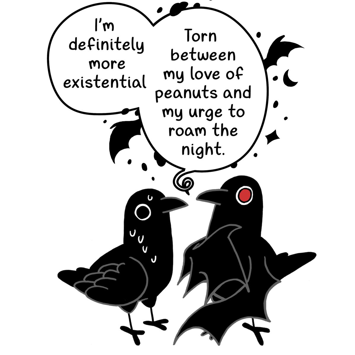 New Crow Time (1/2) 🐦‍⬛🧛 