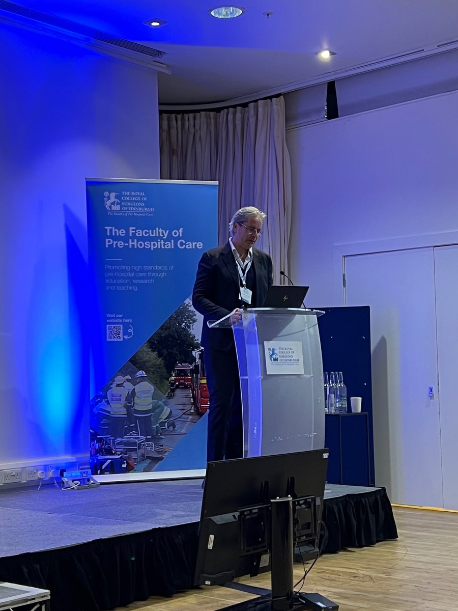 FPHCEd's tweet photo. Our Keynote speaker Professor Karim Brohi discusses his ‘Thoughts on Major Incidents’. #FPHC2023 https://t.co/4i5K4OGmBT