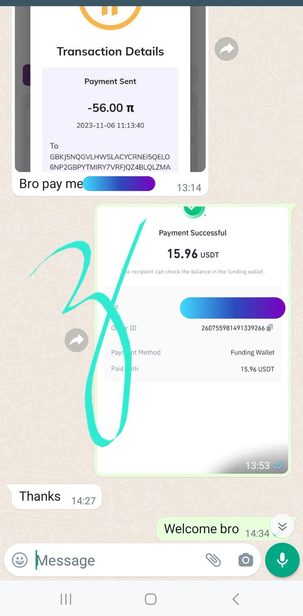 zaheer906's tweet photo. Another small deal done 
No minimum You can even sell 1 pi
Open groups available both on WhatsApp and Telegram with 80+ members where I deal infront of all my clients 
So Come for scamfree deals 
#PiCoreTeam #piBuyer #piTrader #pitrade #pivendor #pilegitvendor #pilegitbuyer #cryptobuyer #cryptotrade #Binance       #bnb       #eth #sol #trx #usdt #PAKvsNZ #FreePalestineNow #INDvsSA #srilankacricketboard