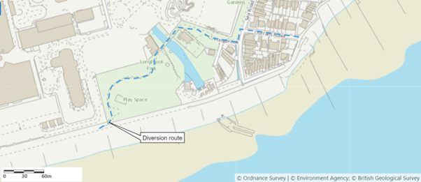 From tomorrow, we are deploying two contingency pumps at Felpham Pumping Station in West Sussex to provide extra local flood resilience.

Whilst the pumps are onsite for the next two weeks, the promenade at Bognor Regis will be closed and a footpath diversion will now be in place