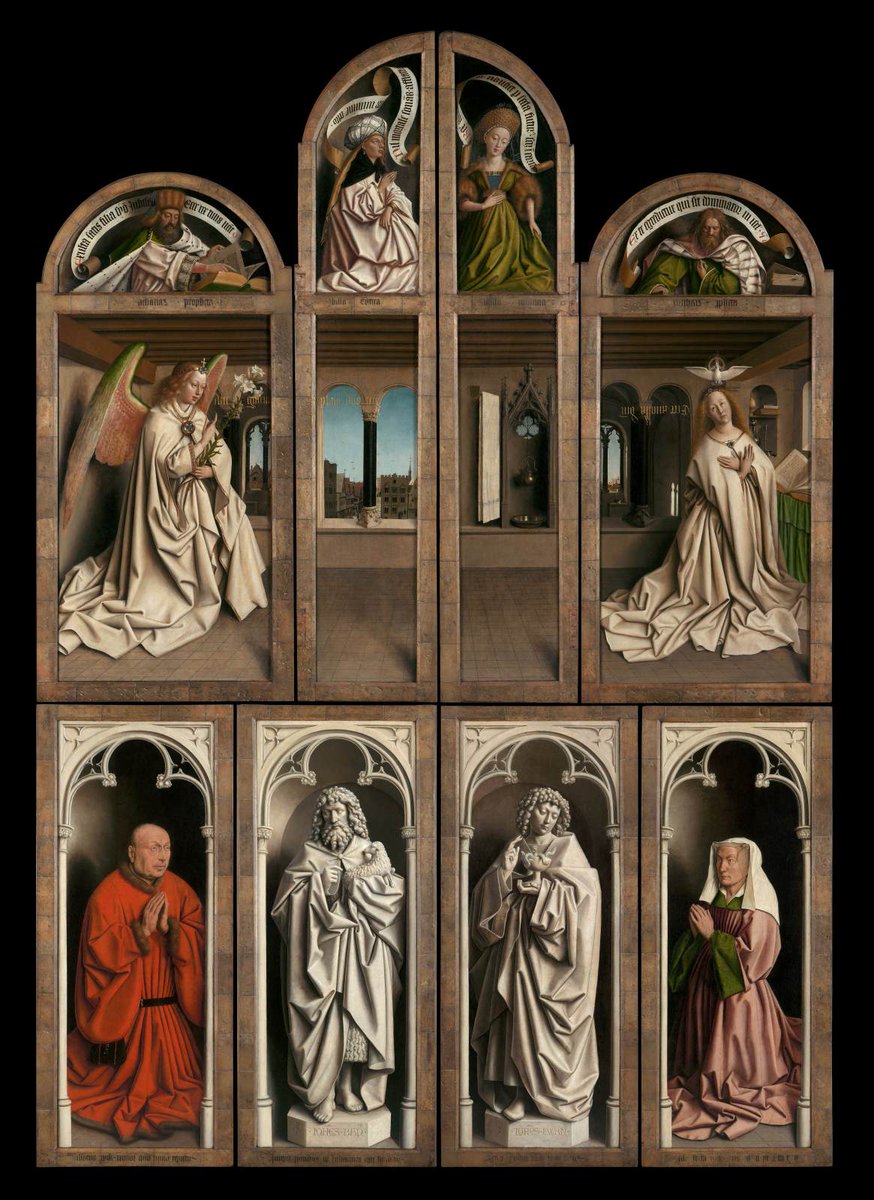 #JanVanEyck - The Ghent Altarpiece (1432)